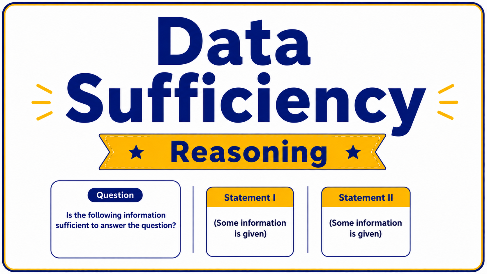 Data Sufficiency